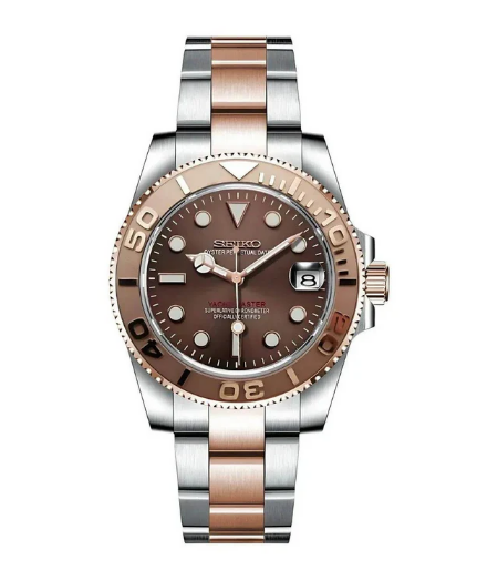 Seiko Mod Yatch Master "Rose Gold"