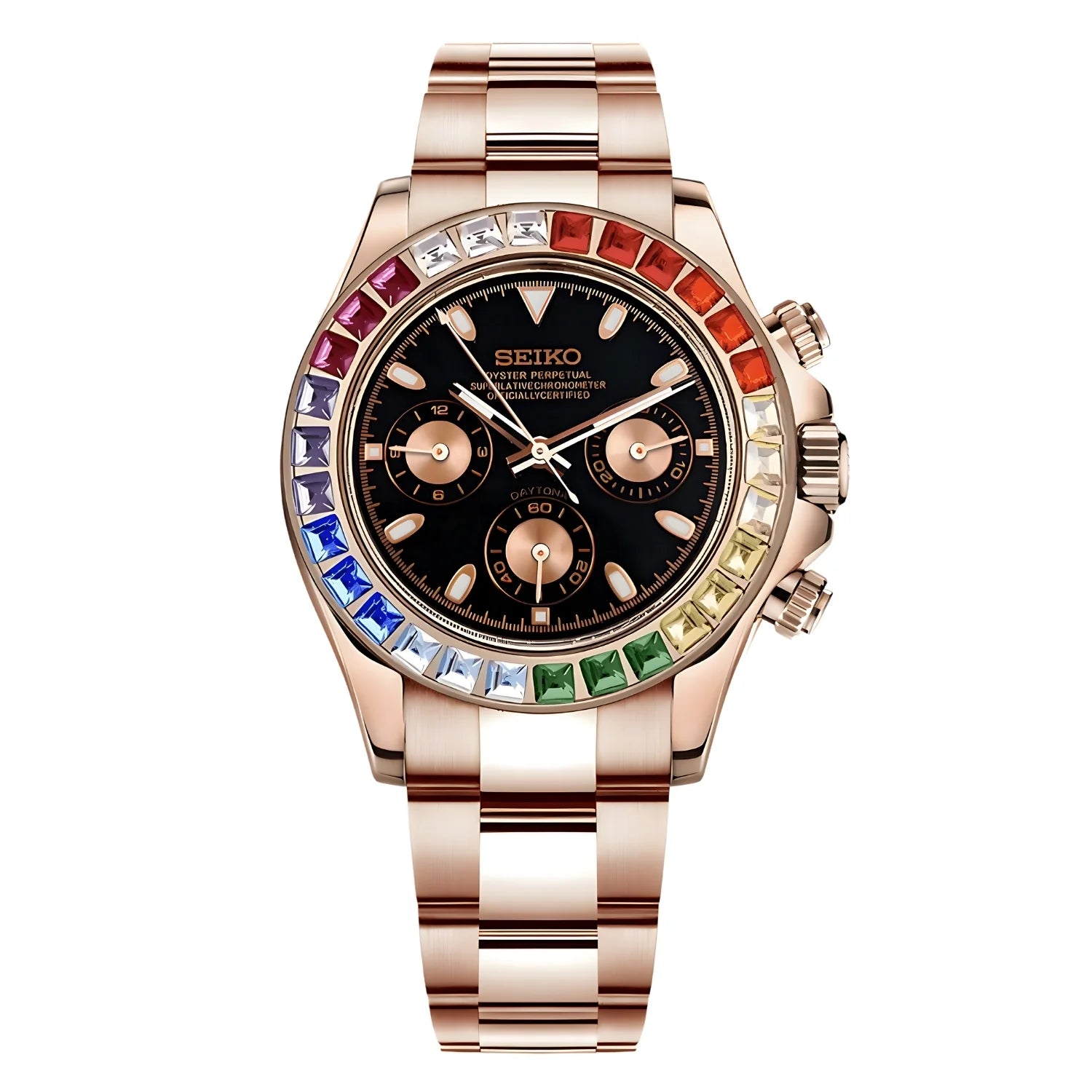 Seiko Mod Daytona "Rainbow"