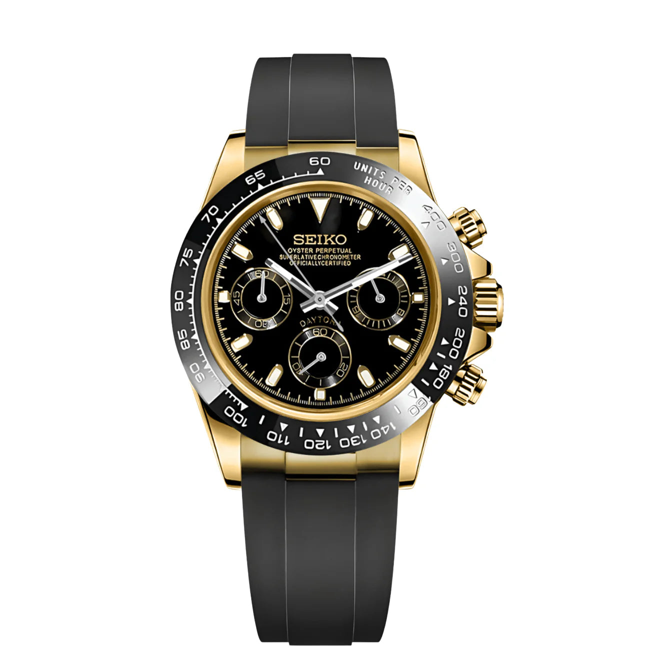 Seiko Mod Daytona "Goma"