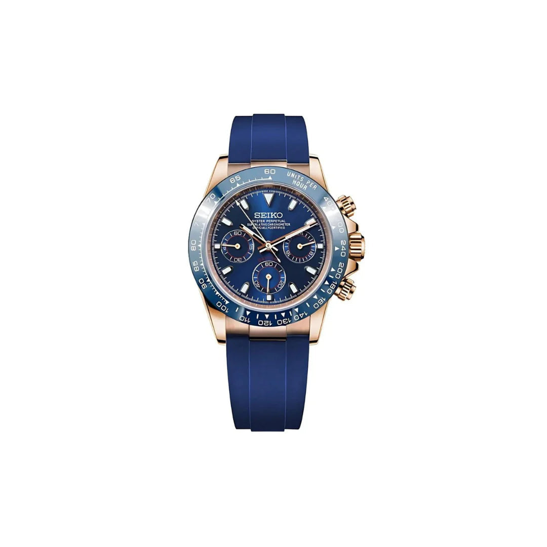 Seiko Mod Dayona "Royal Blue"