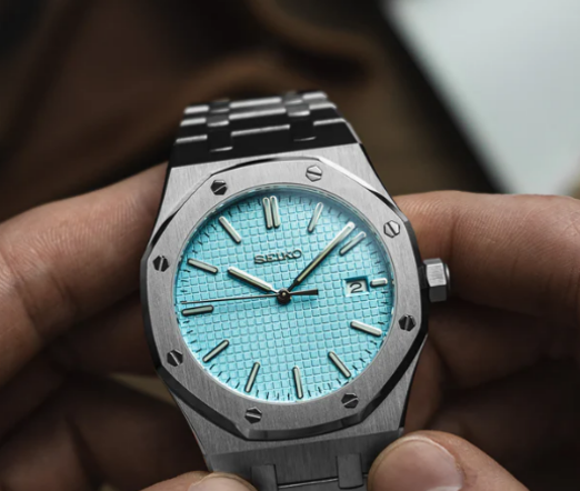 Seiko Mod Royal Oak "Tiffany"