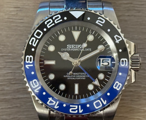 Seiko Mod "Batman"