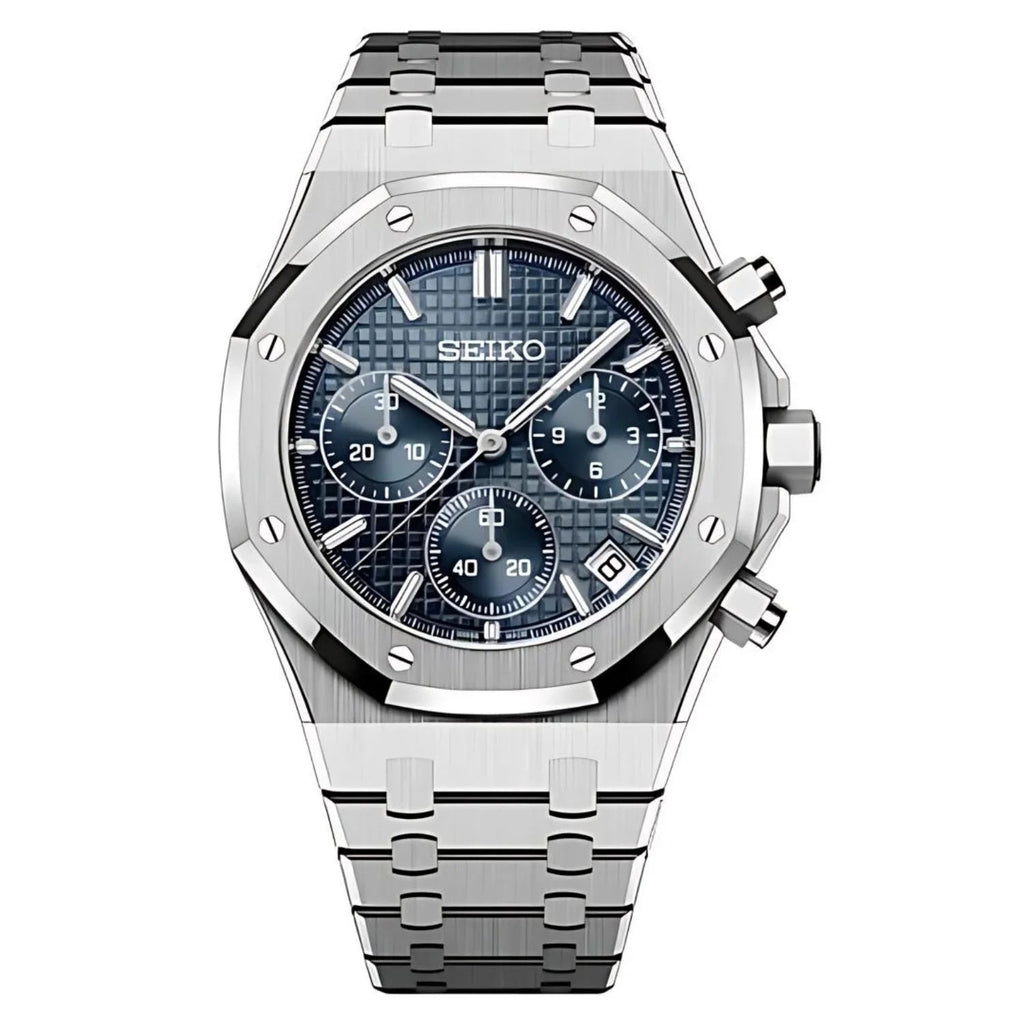 Seiko Mod Royal Oak "Chrono"