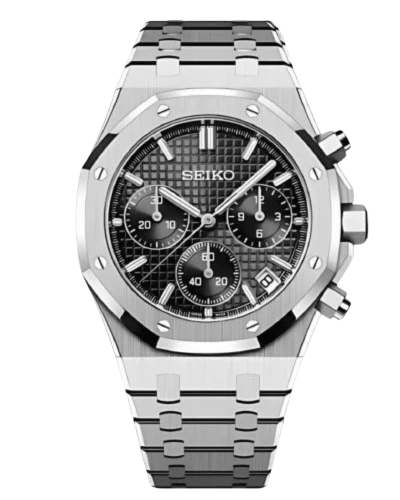 Seiko Mod Royal Oak "Chrono"