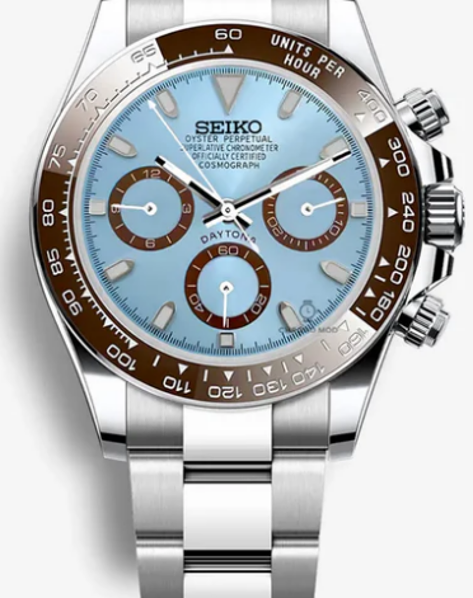 Seiko Mod Daytona "Blue"