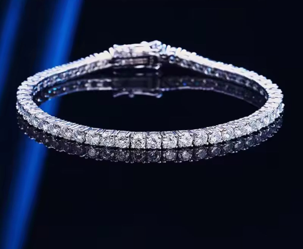Pulso Tennis Moissanita
