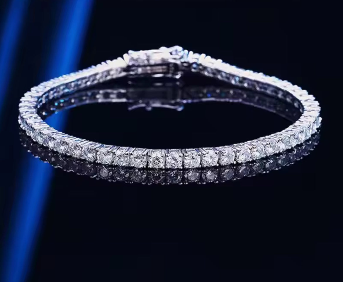 Pulso Tennis Moissanita