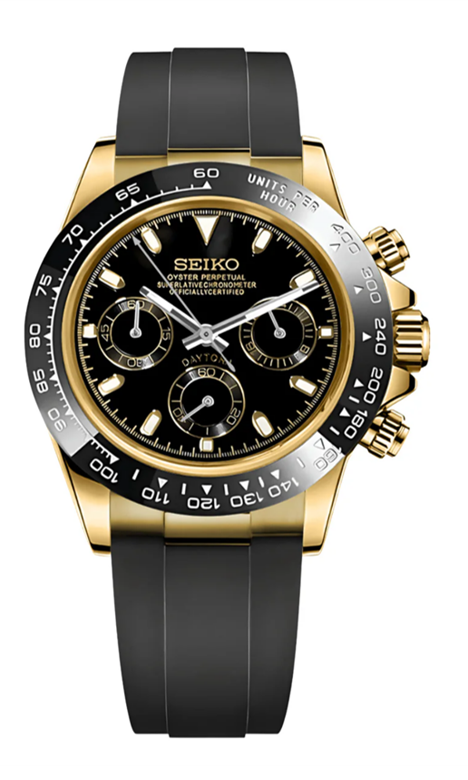 Seiko Mod Daytona "Caucho"