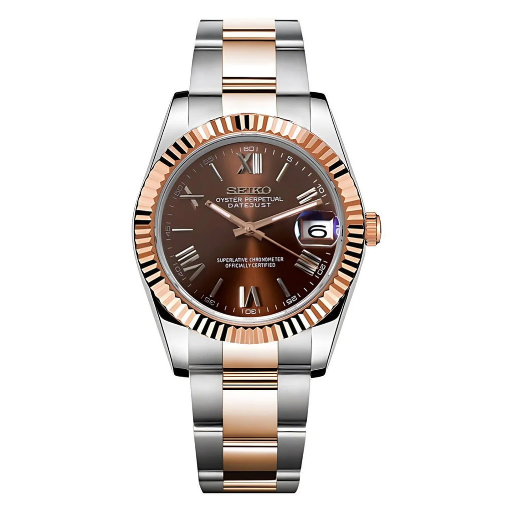 Seiko Mod Datejust "Chocolate"