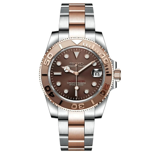 Seiko Mod Yatch Master "Rose Gold"