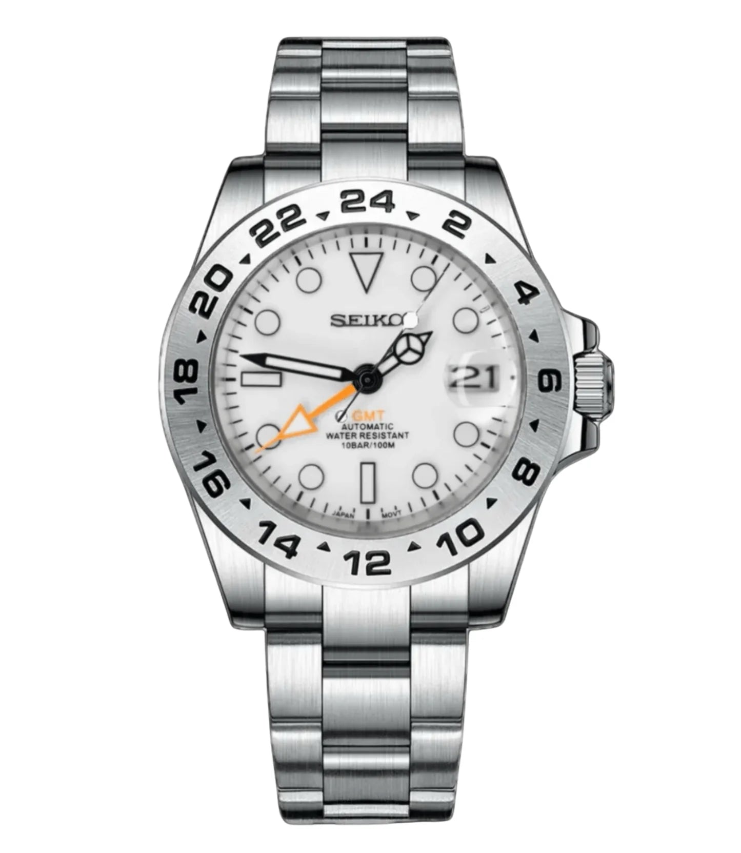 Seiko Mod Explorer "White"