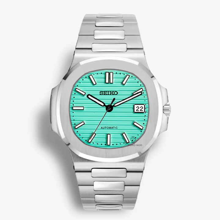 Seiko Mod Nautilus "Tiffany"