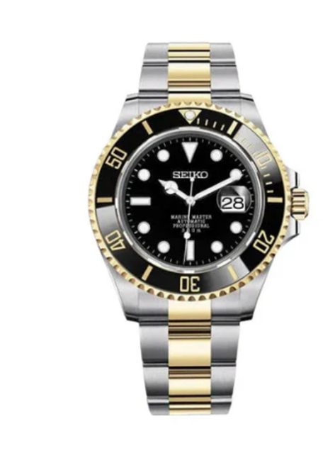 Seiko Mod Submariner Gold
